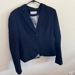 Calvin Klein Navy Blue Blazer